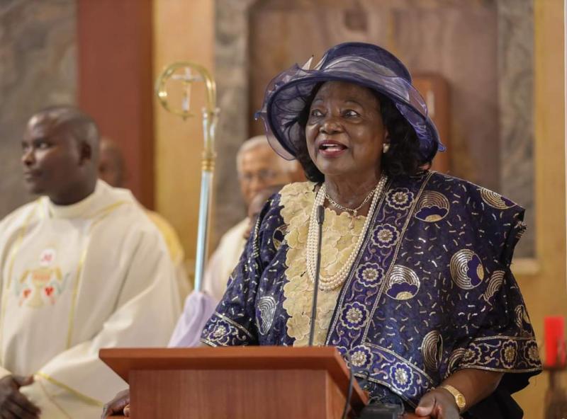 File image of Mama Ngina Kenyatta.